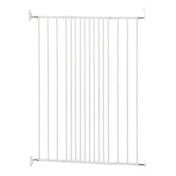 DogSpace Charlie Extra Hög Väggmonterad Hundgrind Galler 103 cm VIT